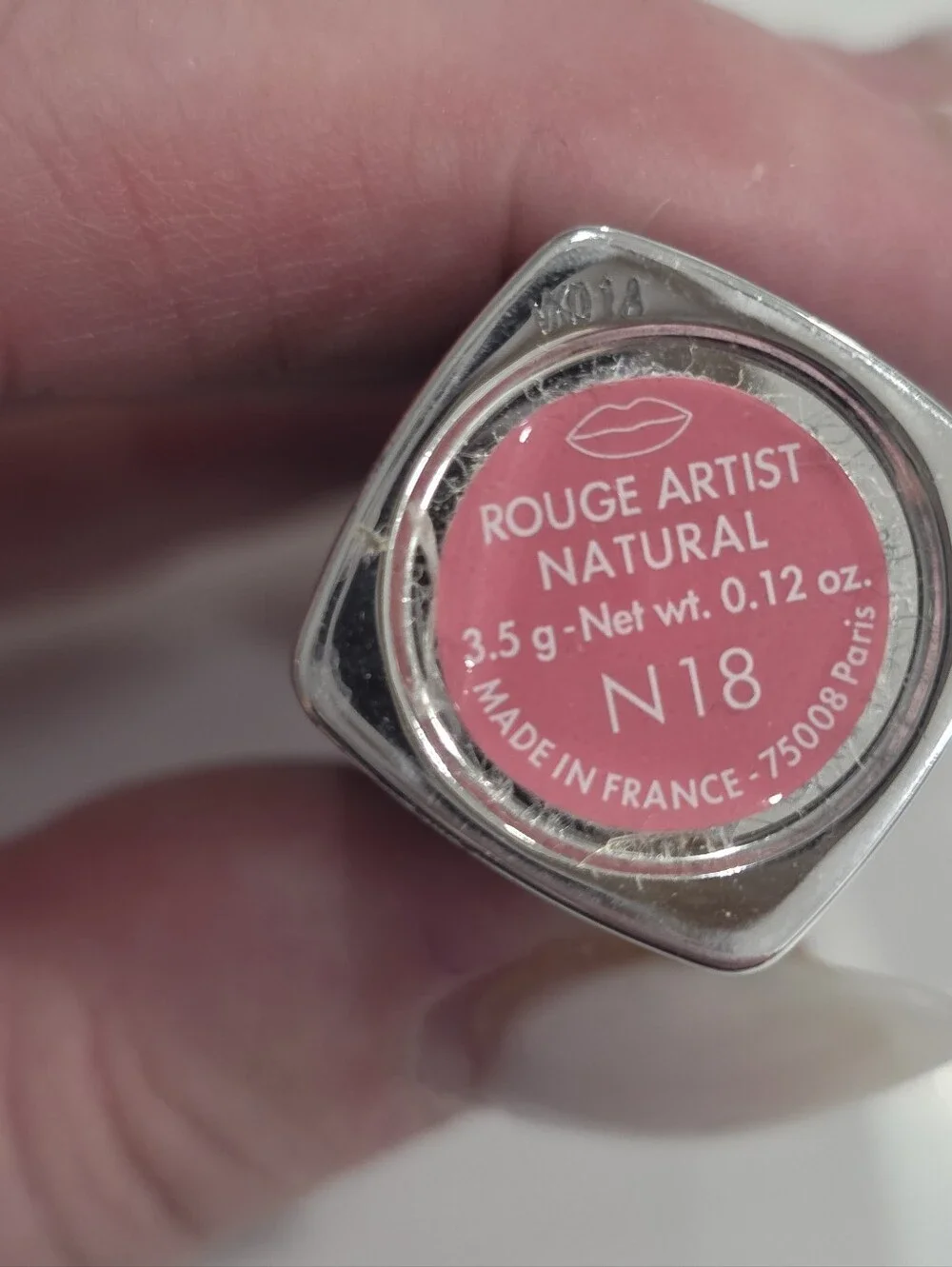 MAKE UP FOR EVER Rouge Artist Natural Lipstick N18 Pink Mauve Discontinued Used